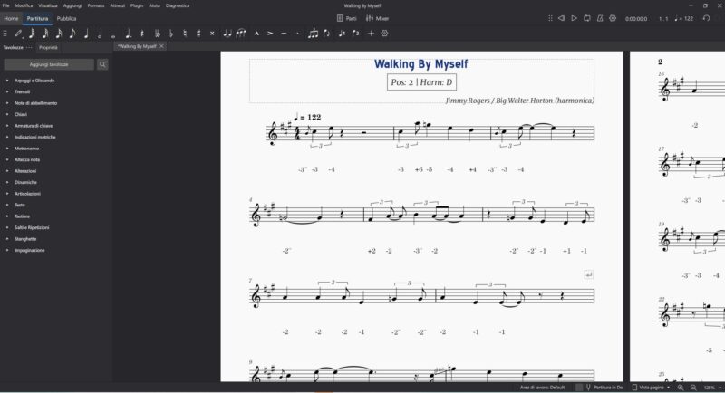 RG Harmonica Tabs Assistant (MuseScore 4 Professional Plugin) - immagine 3
